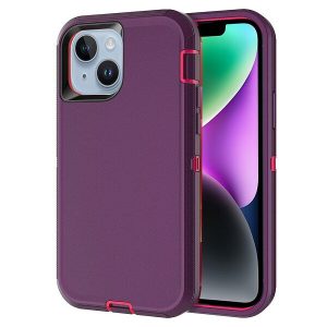 Purple Shockproof Case for Apple iPhone 14: New Built to Withstand Drops and Provide Resilient Protection