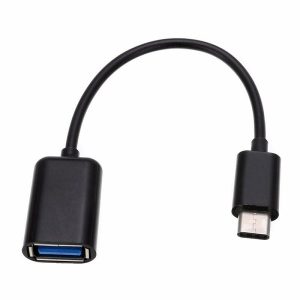 New Adapter Cable-Black Micro USB to OTG Cable Compatibility for Samsung S5, S6, S7, Note 4, 5, and Tablets