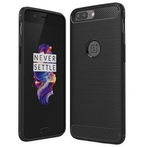 Black Durable Tough and Shock Resistant Protective Case Cover for OnePlus 5