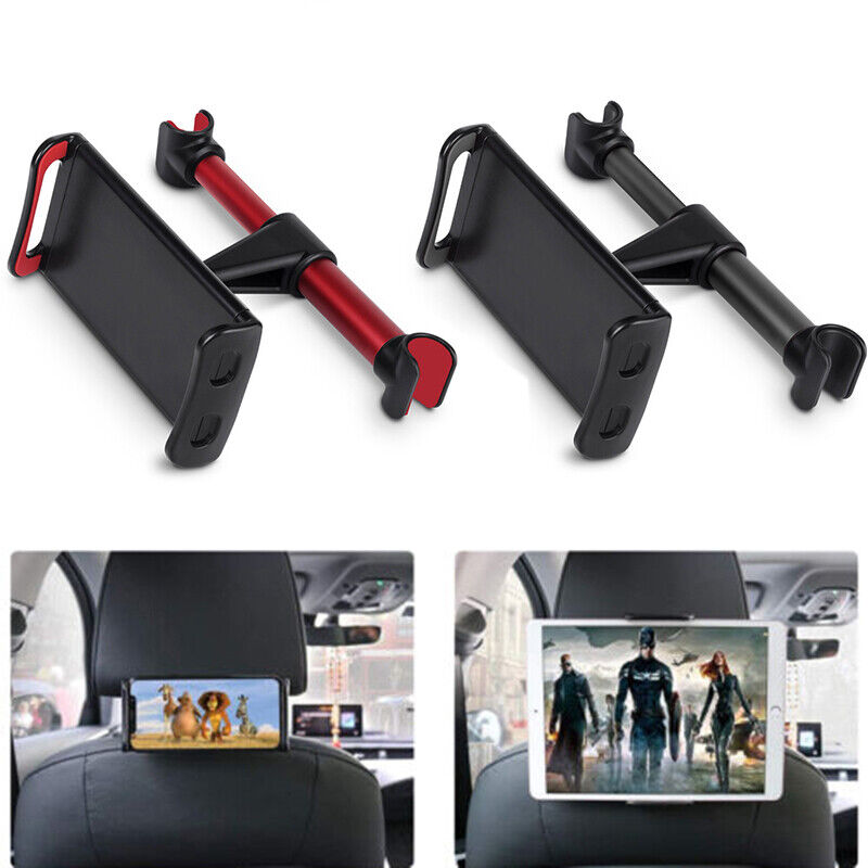 New 360-Degree Flexible Universal Black Car Back Seat Phone Holder, Tablets, and iPads - Image 3