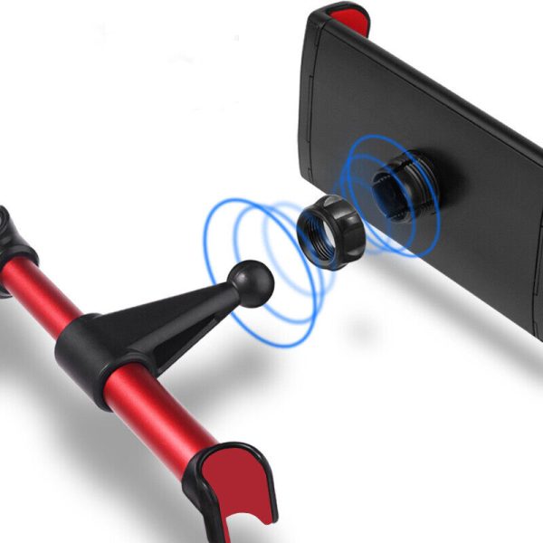 New 360-Degree Flexible Universal Black Car Back Seat Phone Holder, Tablets, and iPads - Image 5