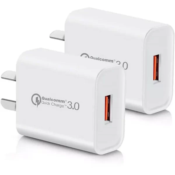 New Qualcomm Quick Charge 3.0 USB Wall Charger Charging Adapter Plug 18W