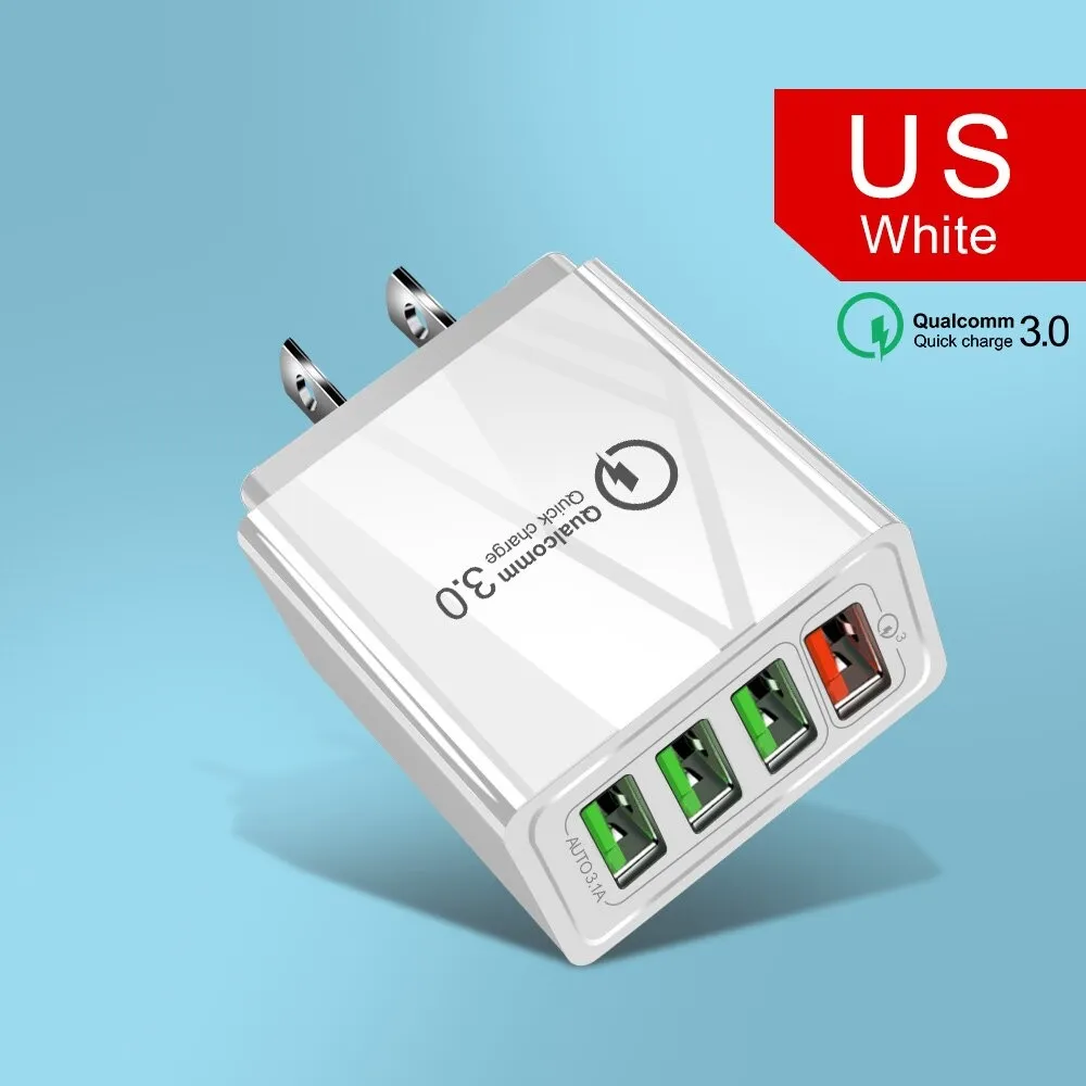 Qualcomm 3.0 quick charge USB Super Fast Charger 3 USB Ports Charging charger - Image 4