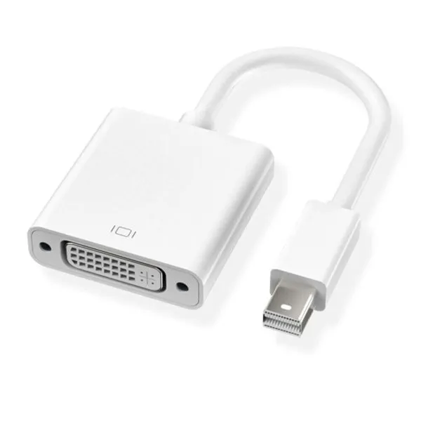 White Mini DP to DVI Adapter 1080P Display Port Converter Chromebox 60HZ For Computer, Desktop, Laptop, PC, Monitor, Projector, HDTV New and Best - Image 2