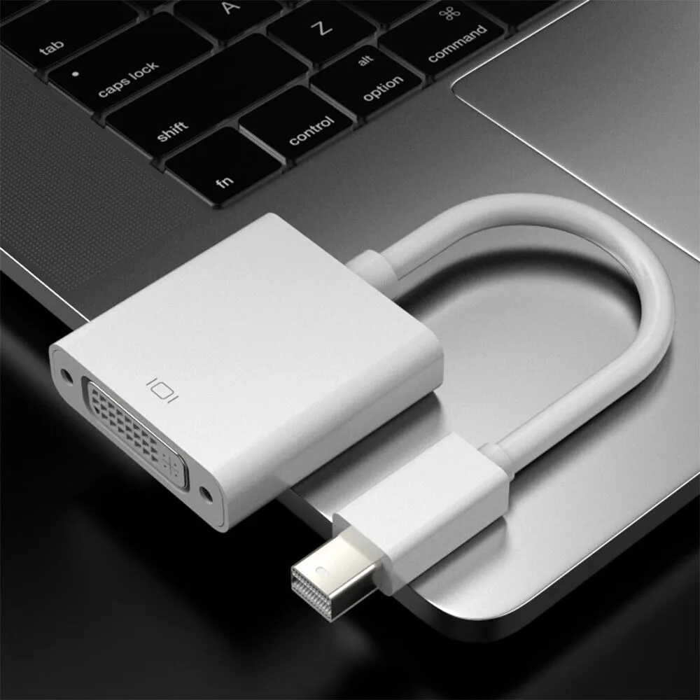White Mini DP to DVI Adapter 1080P Display Port Converter Chromebox 60HZ For Computer, Desktop, Laptop, PC, Monitor, Projector, HDTV New and Best - Image 5