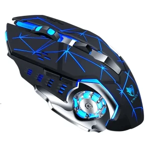 Blue Best Computer Portable Gaming Mouse 2.4 Q13 Wireless Optical Mouse